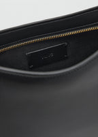 Oval Shoulder Bag Black