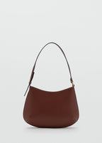 Oval Shoulder Bag Leather