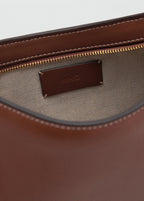 Oval Shoulder Bag Leather