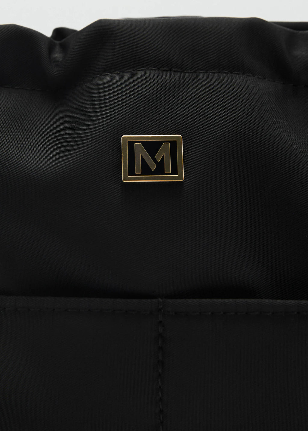 Nylon Toiletry Bag With Pockets Black