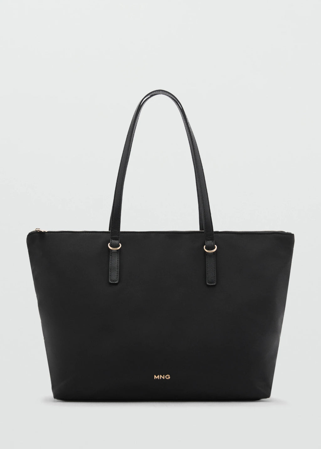 Nylon Shopper Bag Black