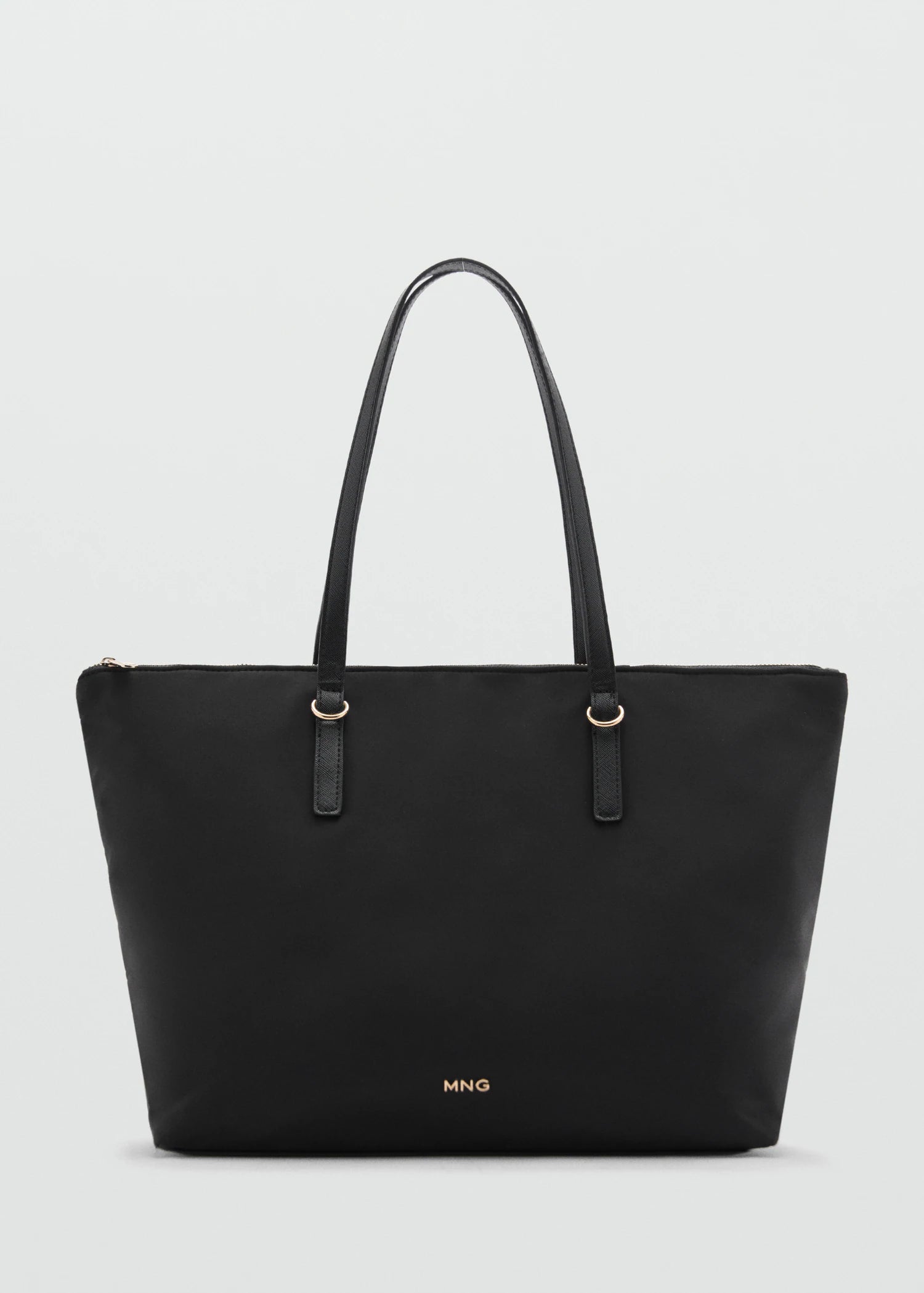Nylon Shopper Bag Black