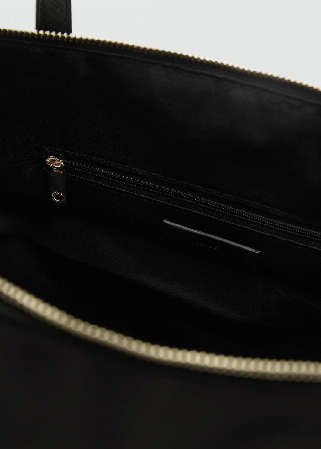 Nylon Shopper Bag Black