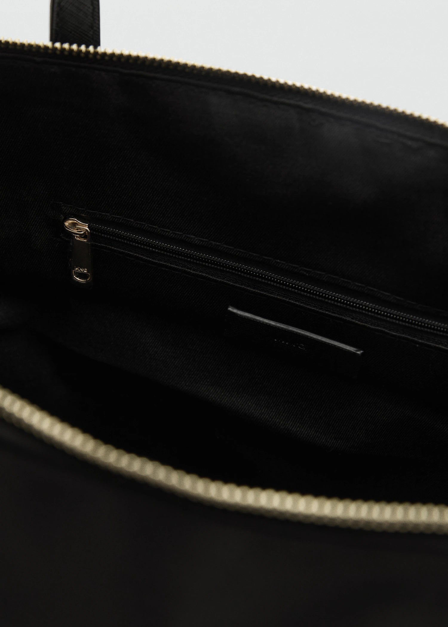 Nylon Shopper Bag Black