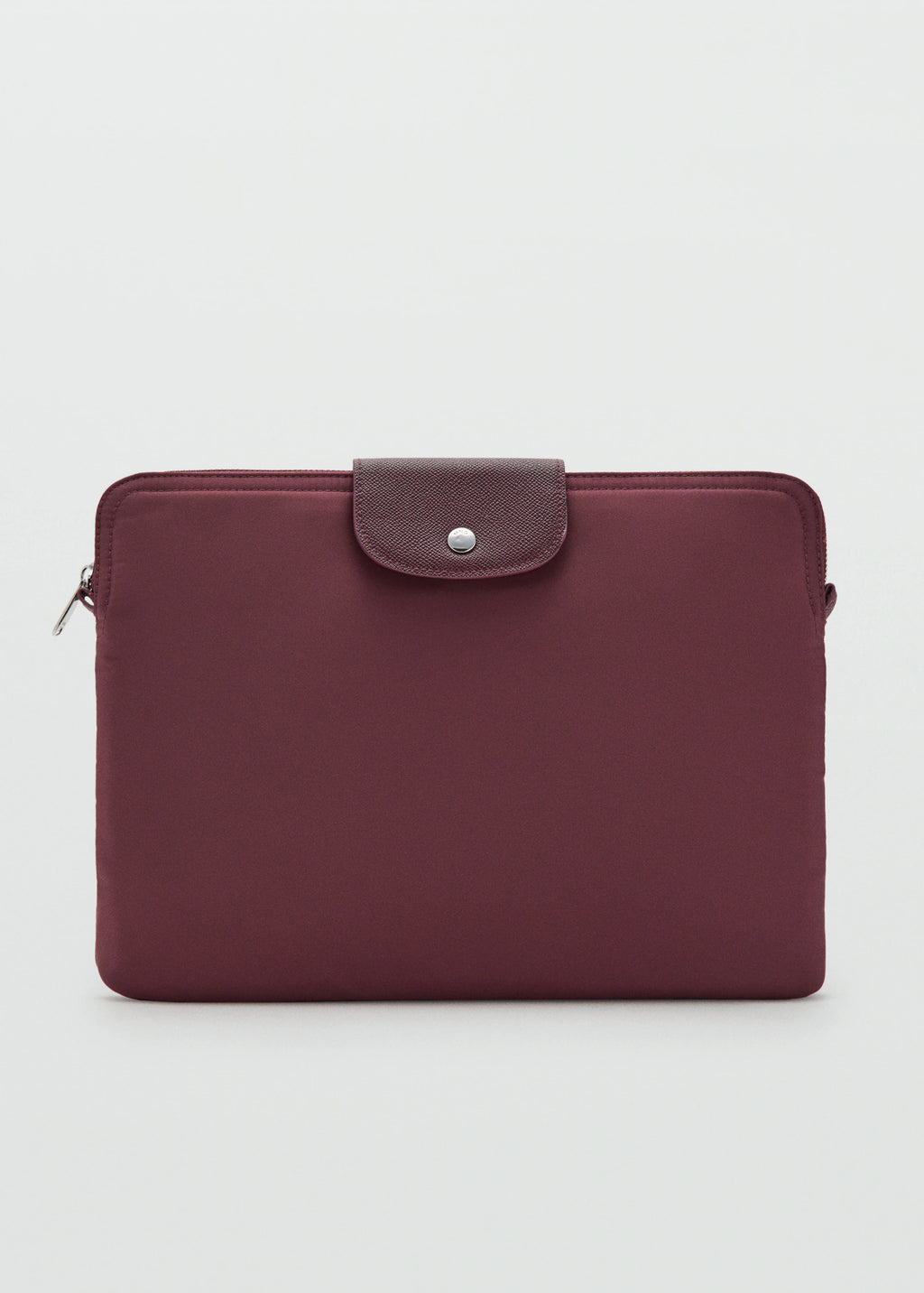 Nylon Laptop Case Burgundy