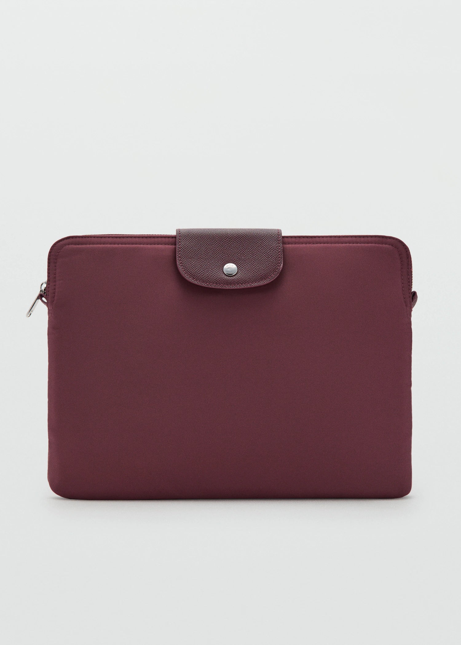 Nylon Laptop Case Burgundy