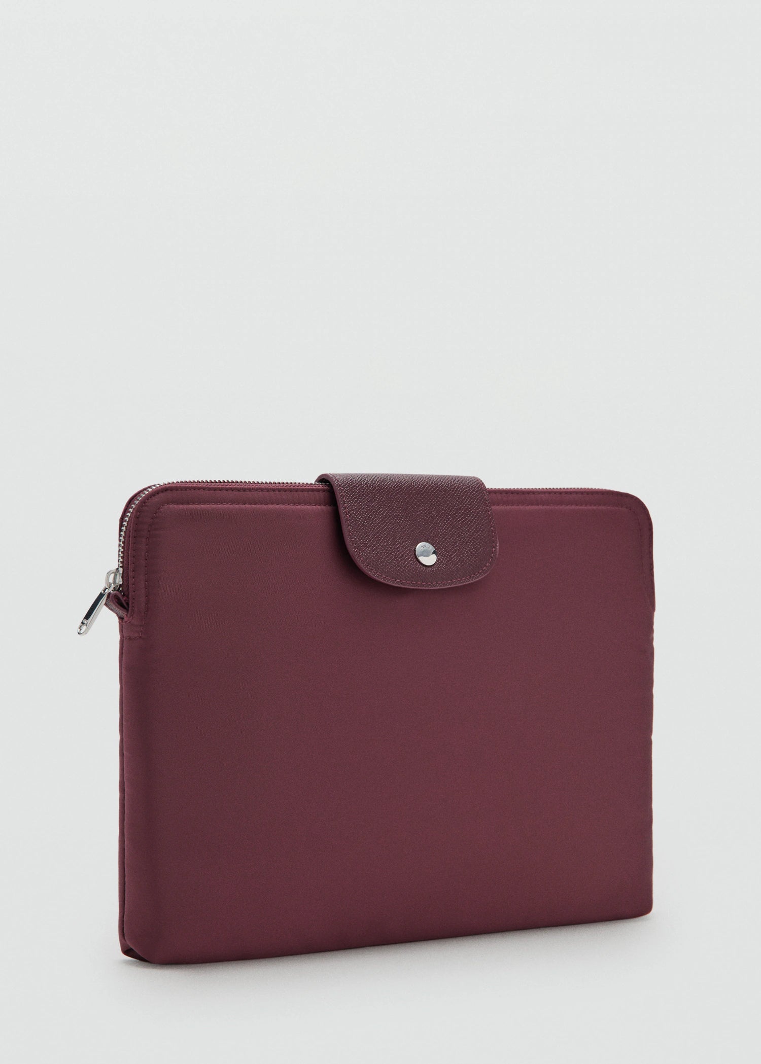 Nylon Laptop Case Burgundy