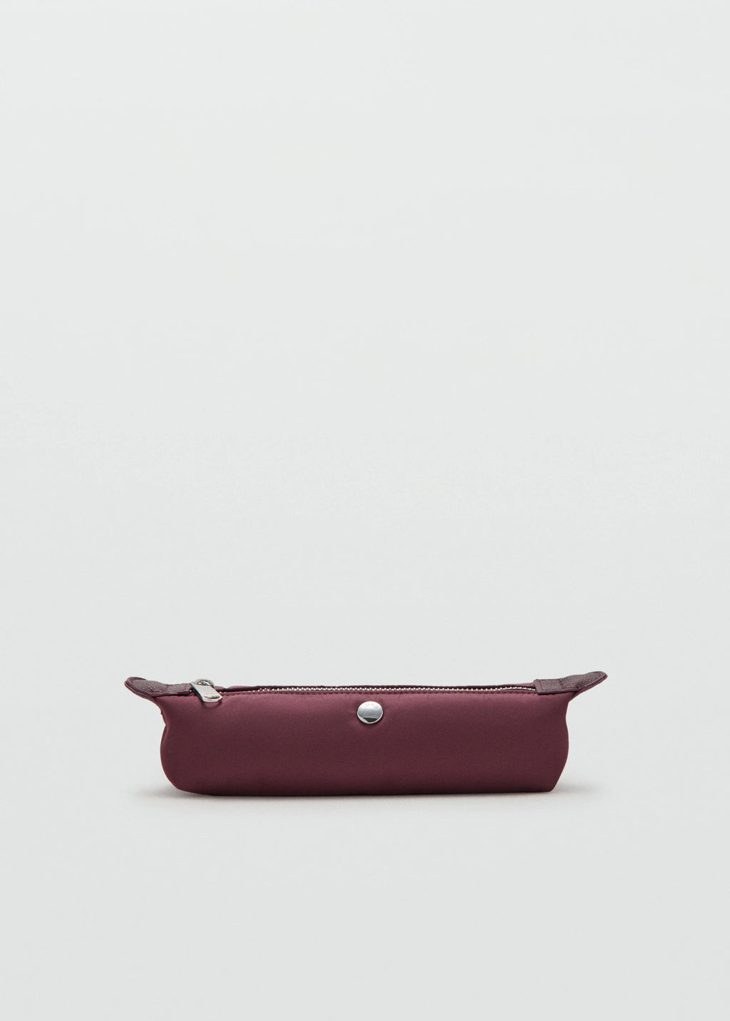 Nylon Case With Zip Burgundy