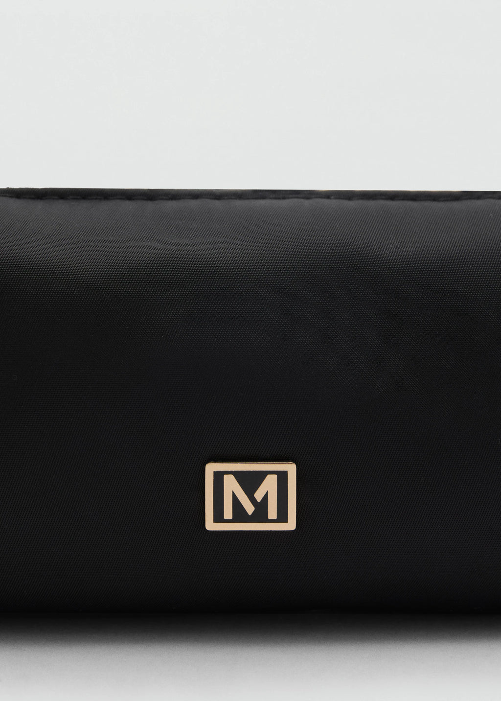 Nylon Case With Zip Black