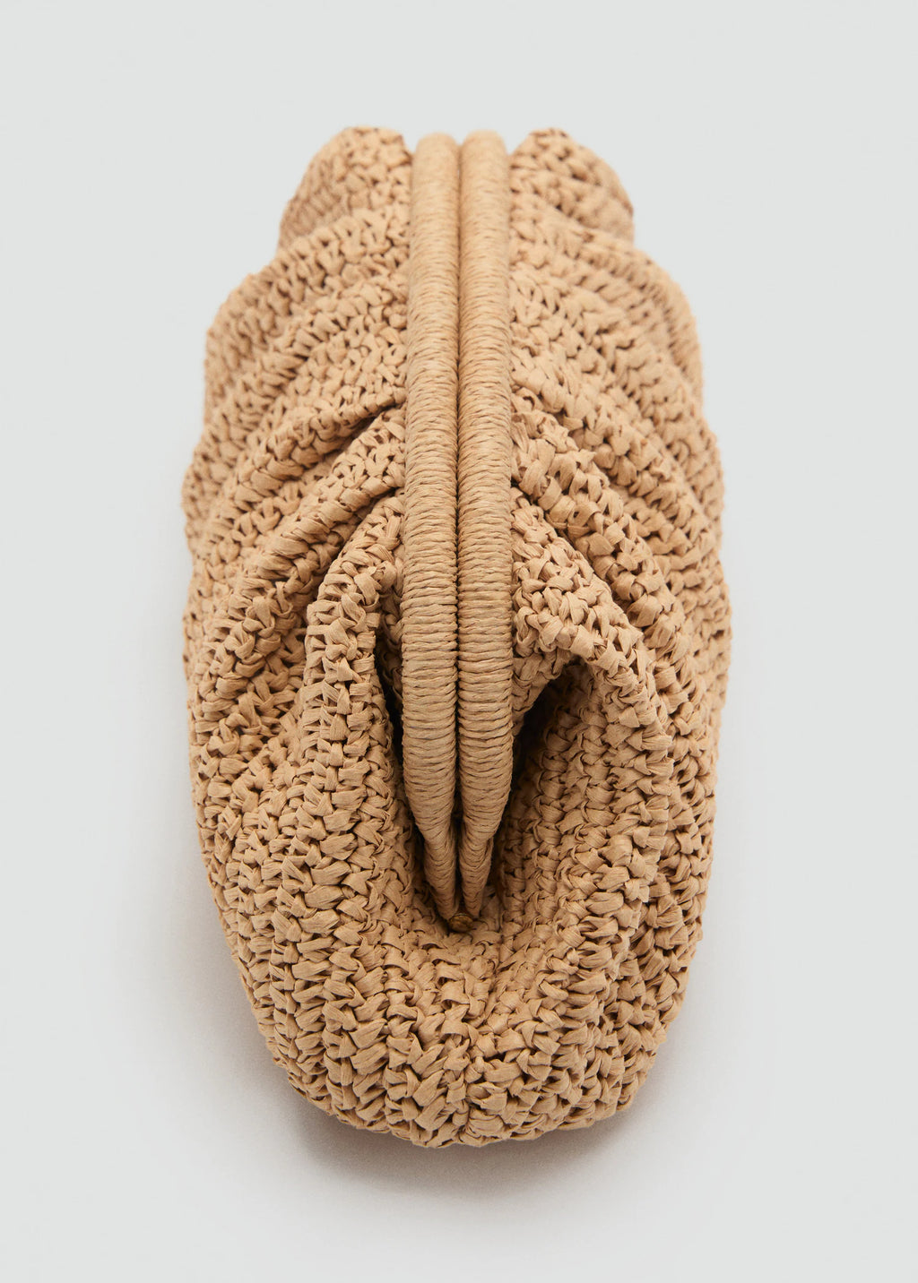 Natural Fibre Handbag Beige