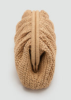 Natural Fibre Handbag Beige