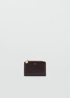 Mini Bead Small Purse Chocolate