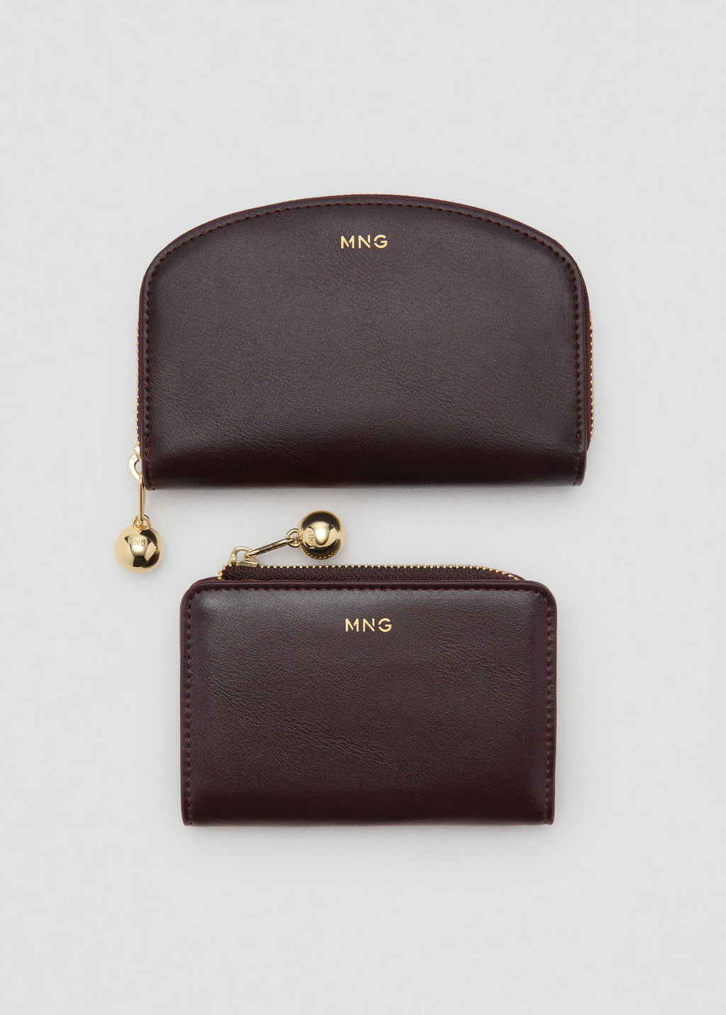 Mini Bead Small Purse Chocolate