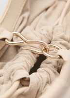 Mini Shopper Style Shoulder Bag Off White