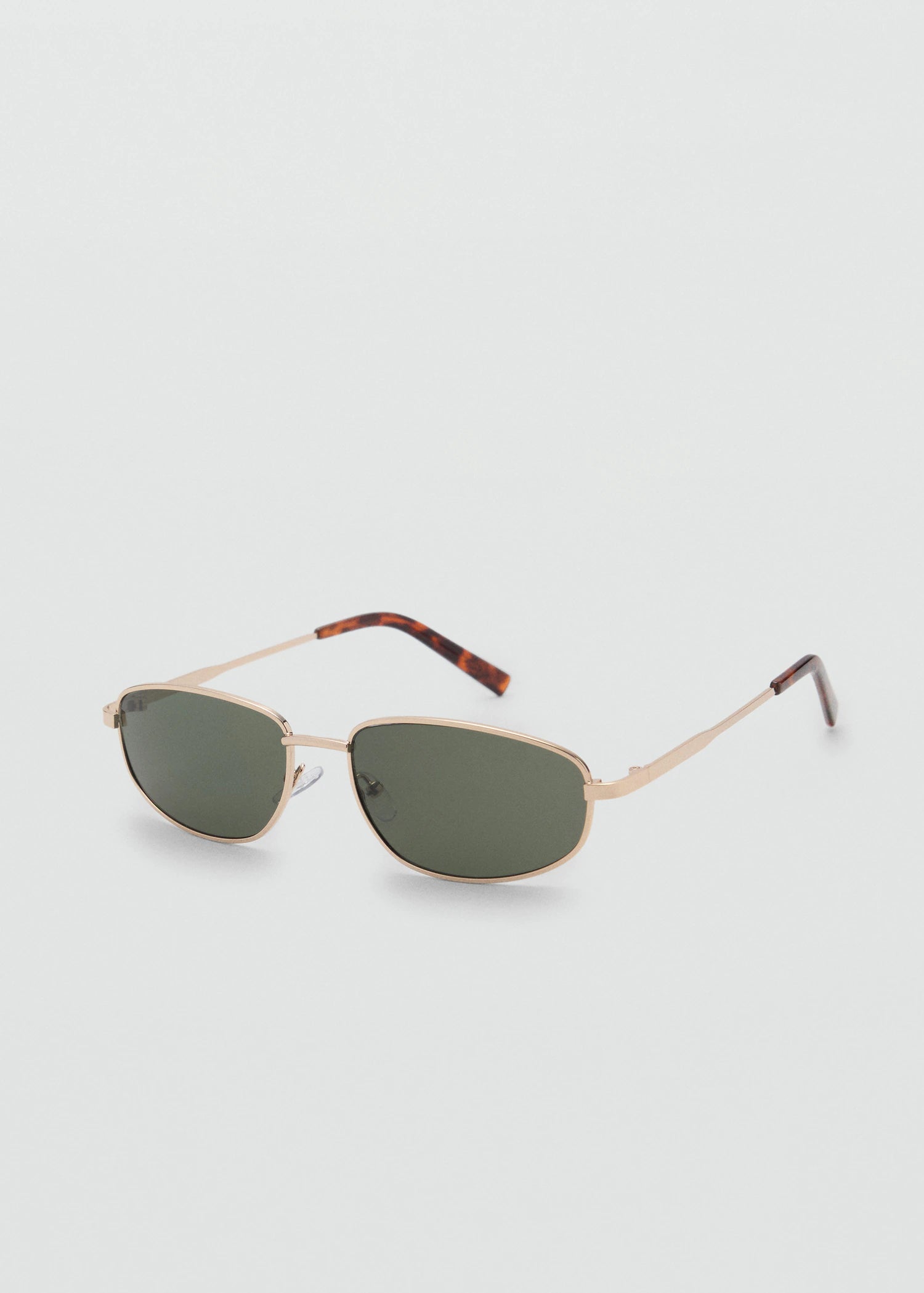 Metallic Frame Sunglasses Gold