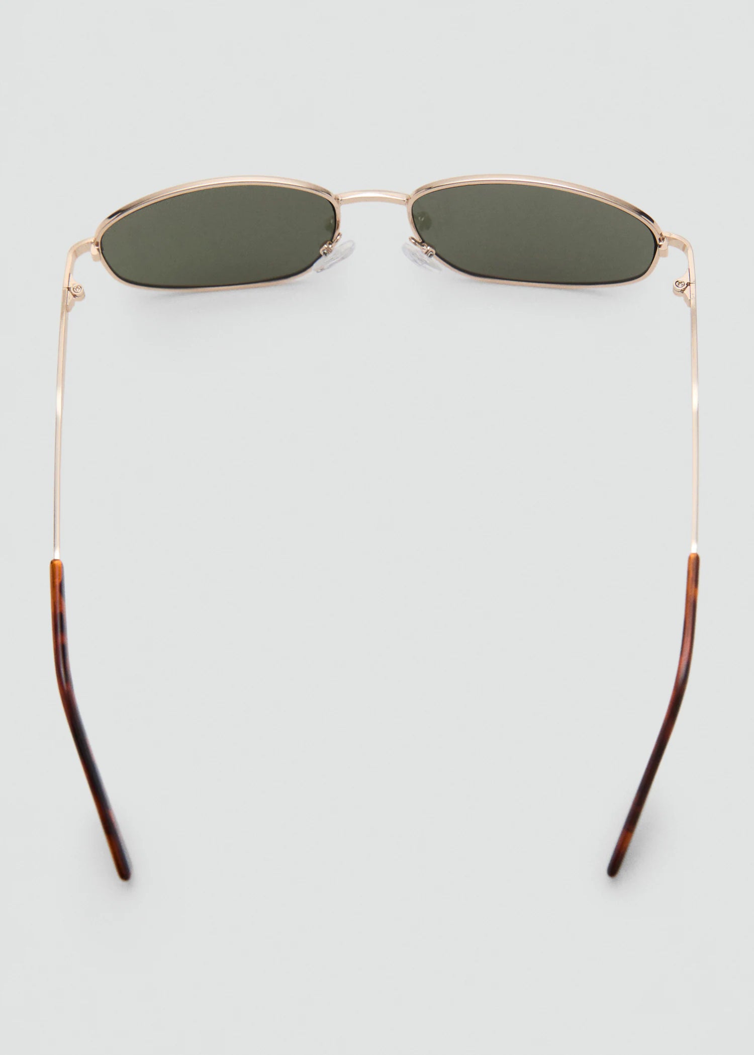 Metallic Frame Sunglasses Gold