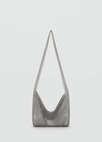 Metal Mesh Shoulder Bag Silver