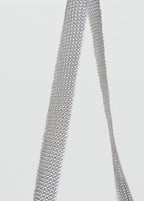 Metal Mesh Shoulder Bag Silver