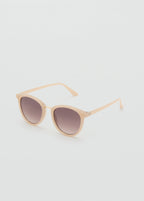 Metal Bridge Sunglasses Vanilla