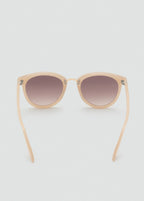 Metal Bridge Sunglasses Vanilla