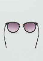 Metal Bridge Sunglasses Black