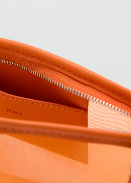 Mesh Toiletry Bag Orange