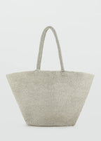 Mesh Shopper Bag Silver