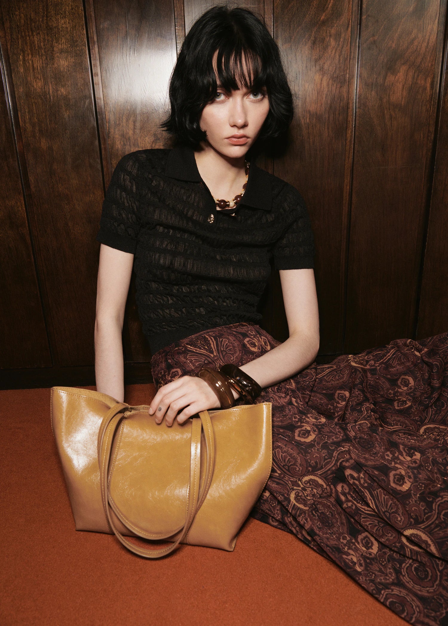 Medium Shopper Bag Caramel