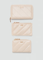Medium Padded Wallet Off White