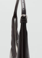 Medium Oval Shoulder Bag Chocolate