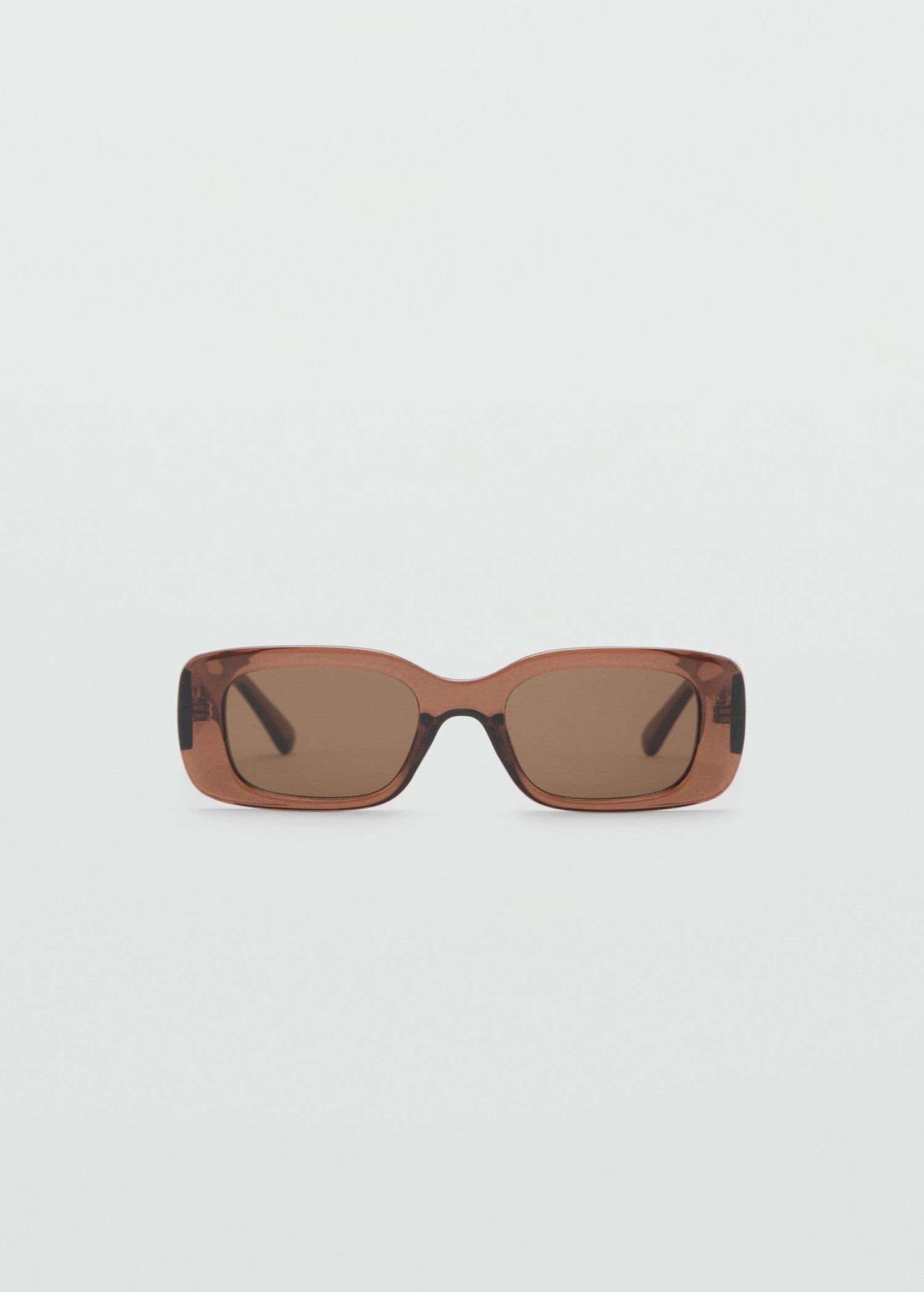 Maxi Frame Sunglasses Brown