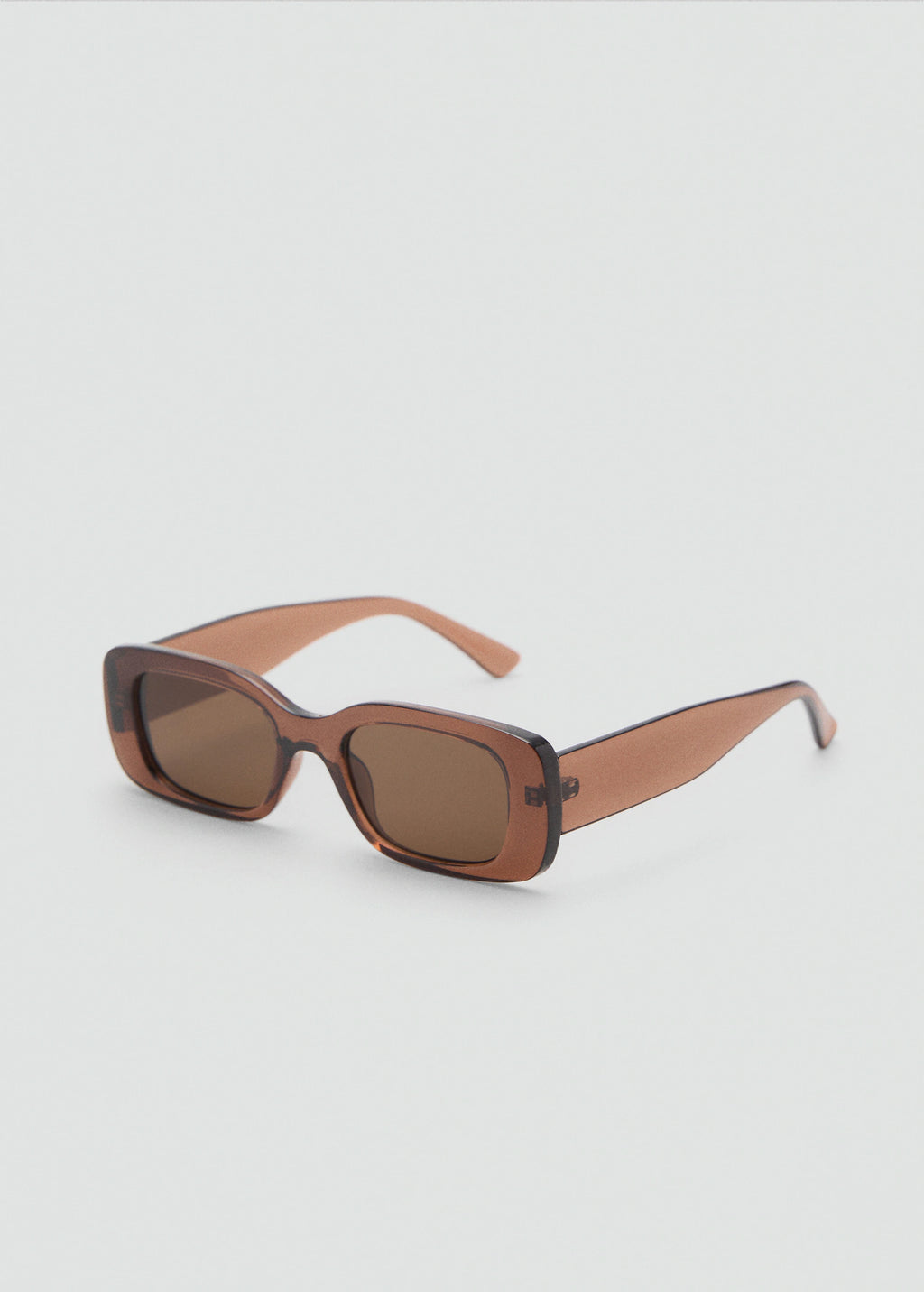 Maxi Frame Sunglasses Brown