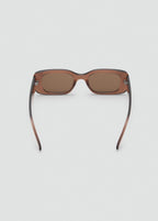Maxi Frame Sunglasses Brown