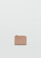 Leather Effect Wallet Pastel Pink