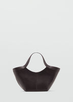 Leather Handbag Chocolate