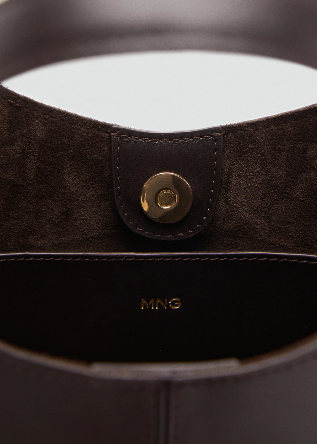 Leather Handbag Chocolate