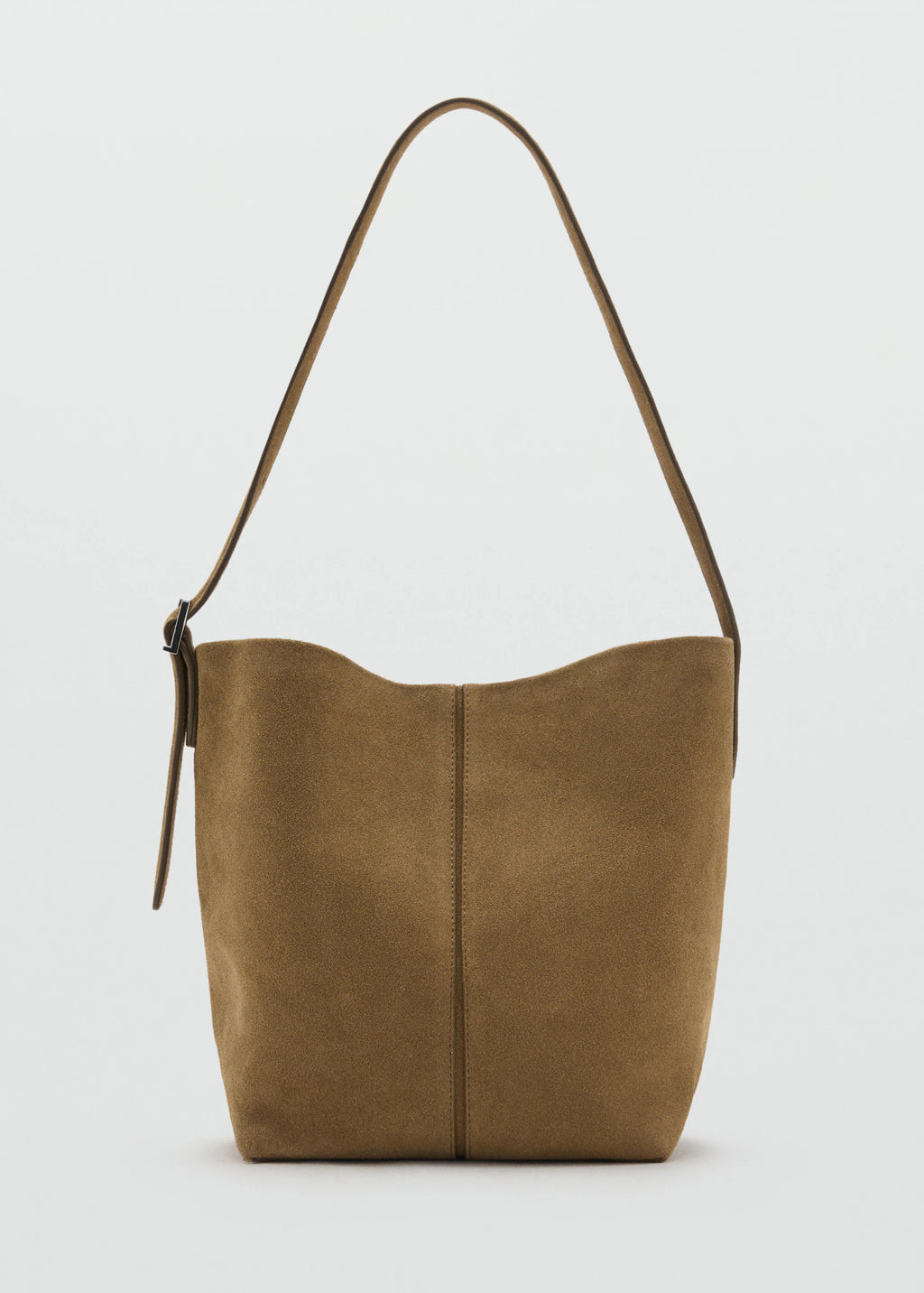 Leather Bucket Bag Tobacco Brown