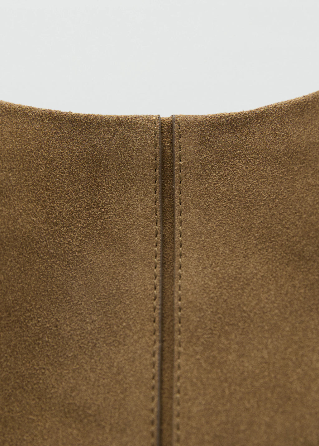 Leather Bucket Bag Tobacco Brown