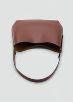 Large Oval Shoulder Bag Leather