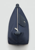 Large Combined Nylon Toiletry Bag Navy