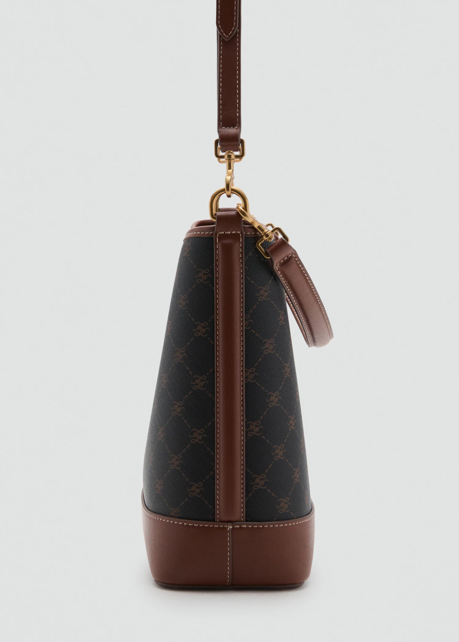 Large Bucket Bag Brown