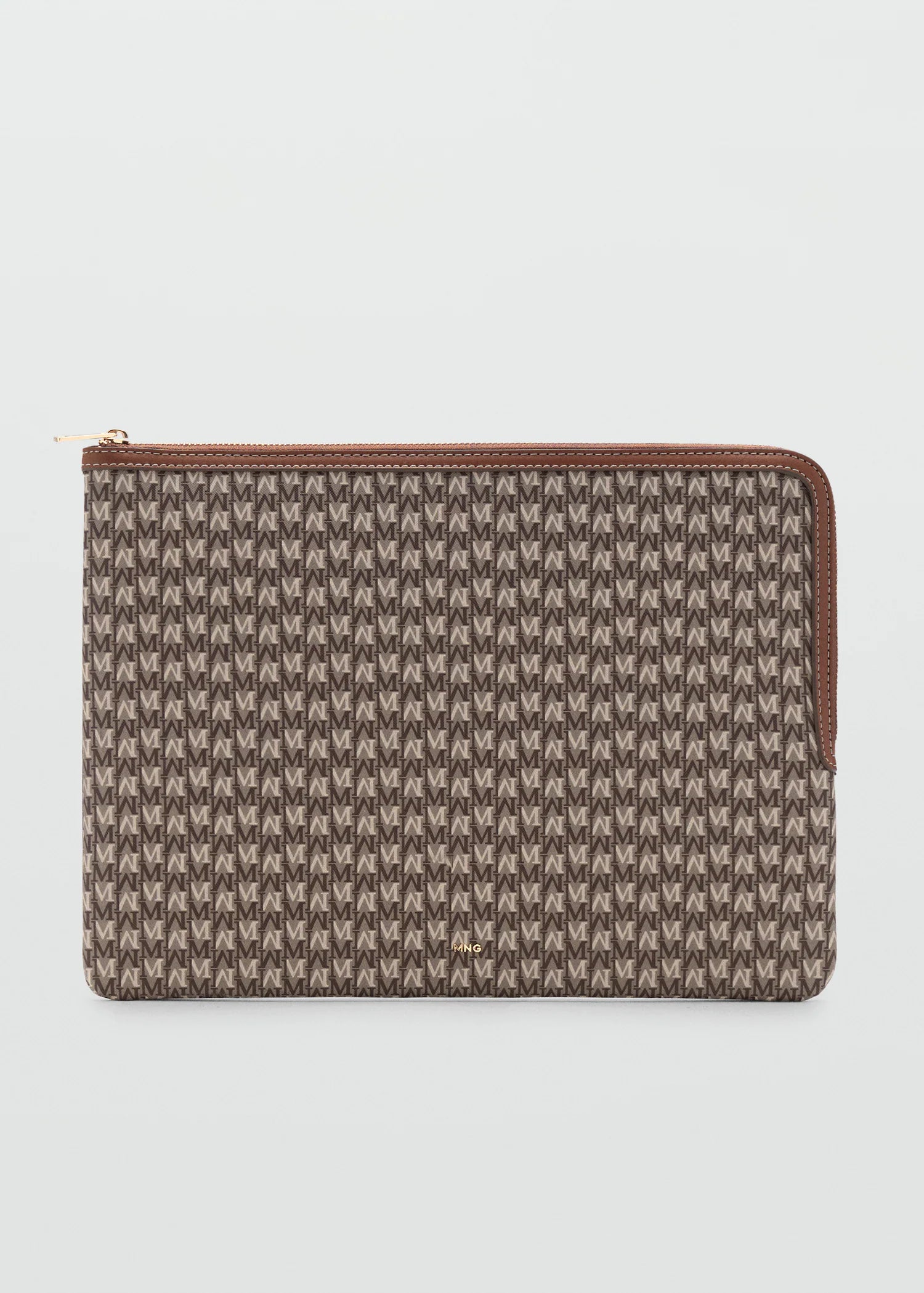 Laptop Case With Printed Logo Leather