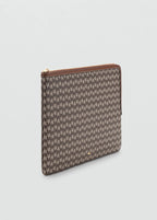 Laptop Case With Printed Logo Leather