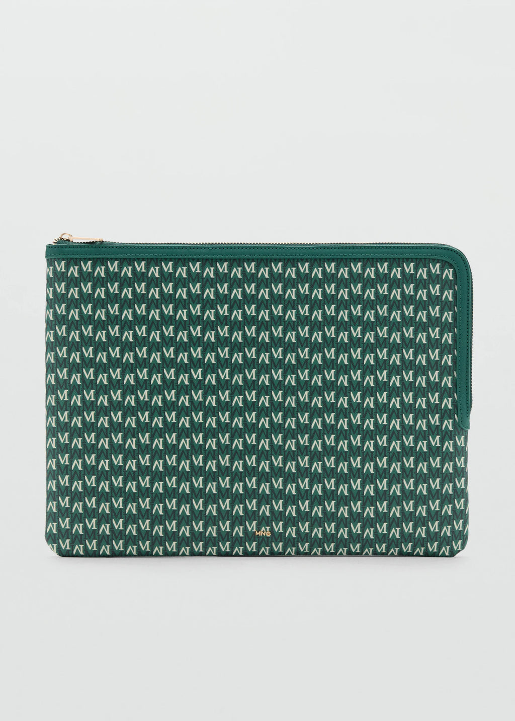 Laptop Case With Printed Logo Green