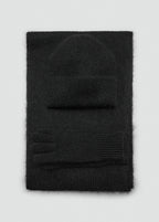 Knitted Gloves Black
