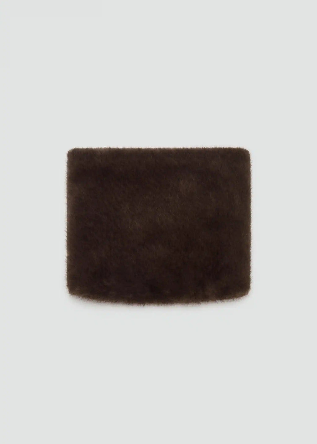 Fur Effect Snood Chocolate