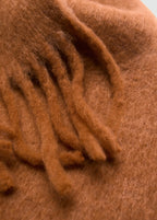 Fringed Edge Scarf Caramel