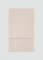 Frayed Edge Scarf Ecru