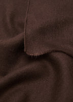 Frayed Edge Scarf Chocolate