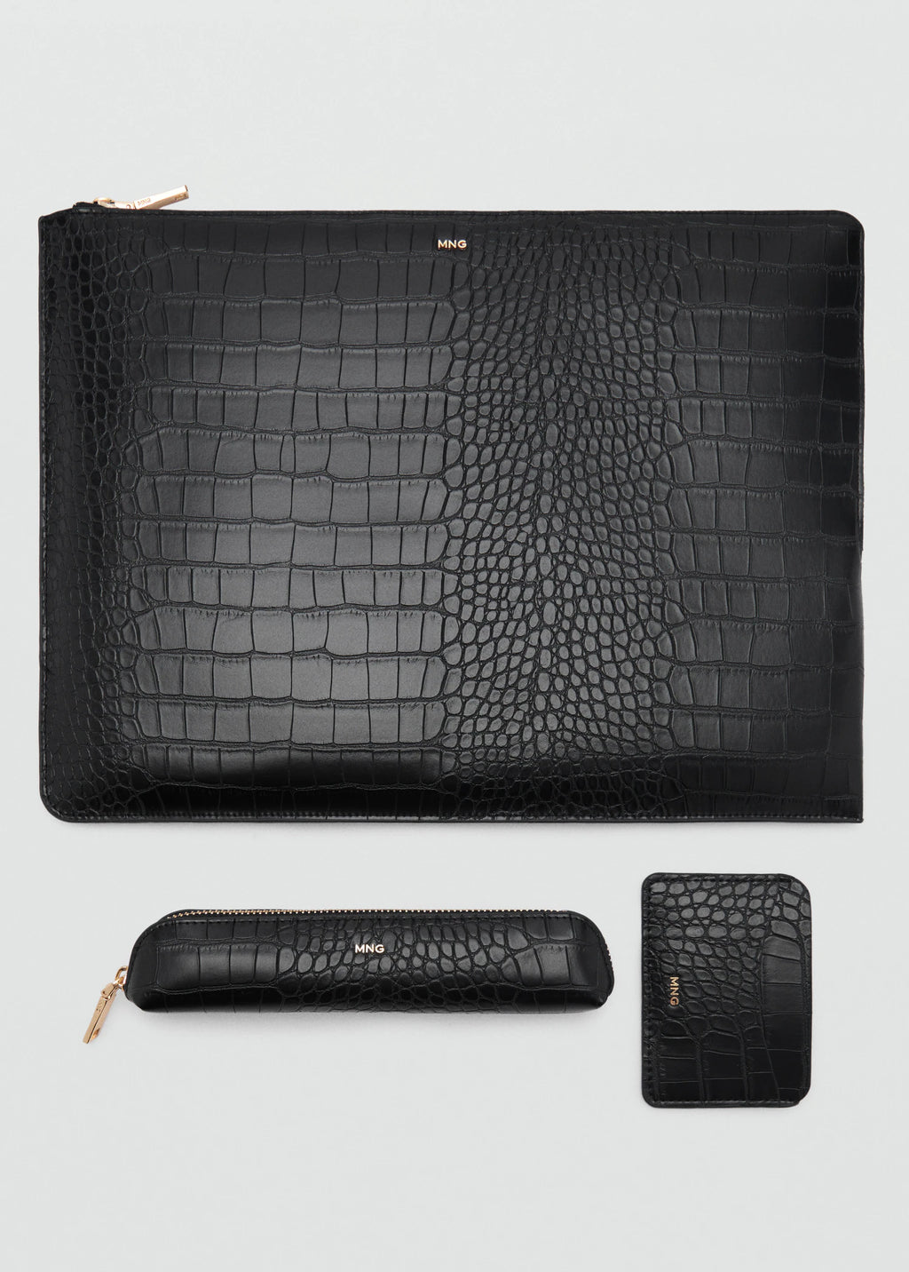 Fine Design Croco Case Black
